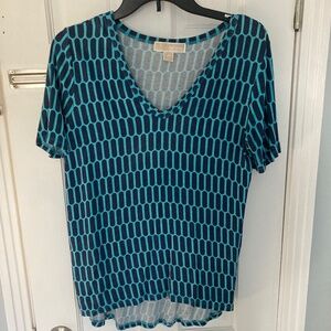 Michael Kors Short Sleeved Lightweight Blouse